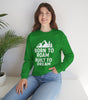 Born to Roam Built to Dream Crewneck Sweatshirt — Adventure Mountain Graphic