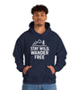 “Stay Wild, Wander Free” Hoodie – For the Soul That Never Settles