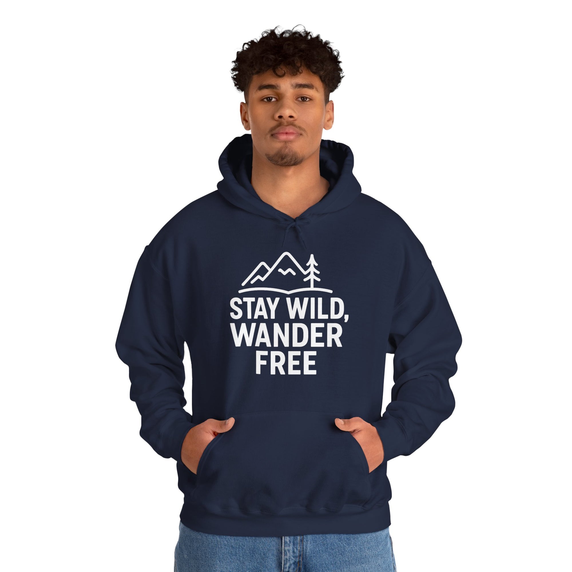 “Stay Wild, Wander Free” Hoodie – For the Soul That Never Settles