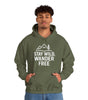 “Stay Wild, Wander Free” Hoodie – For the Soul That Never Settles