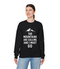 Mountain Crewneck Sweatshirt – “The Mountains” Graphic