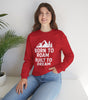 Born to Roam Built to Dream Crewneck Sweatshirt — Adventure Mountain Graphic