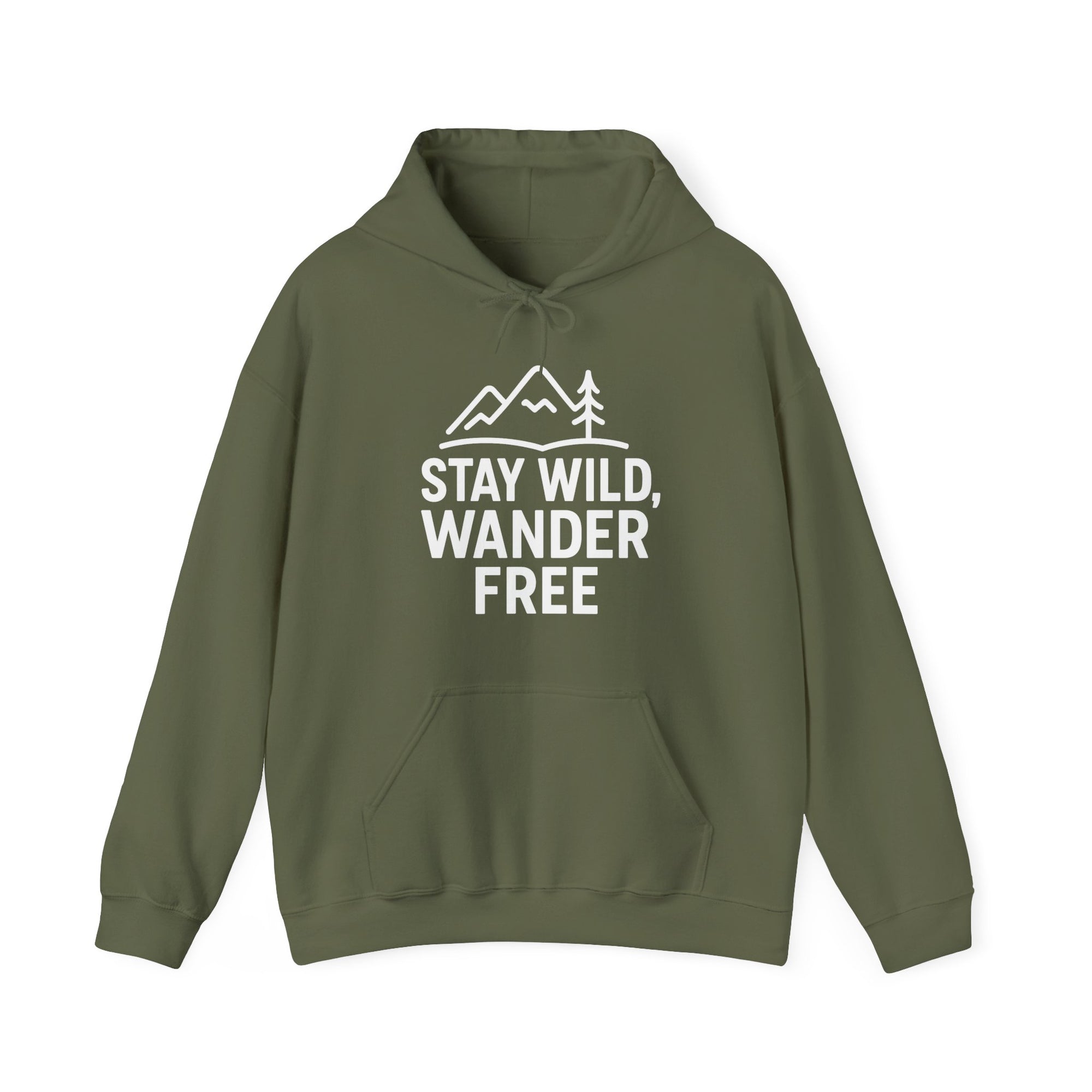 “Stay Wild, Wander Free” Hoodie – For the Soul That Never Settles