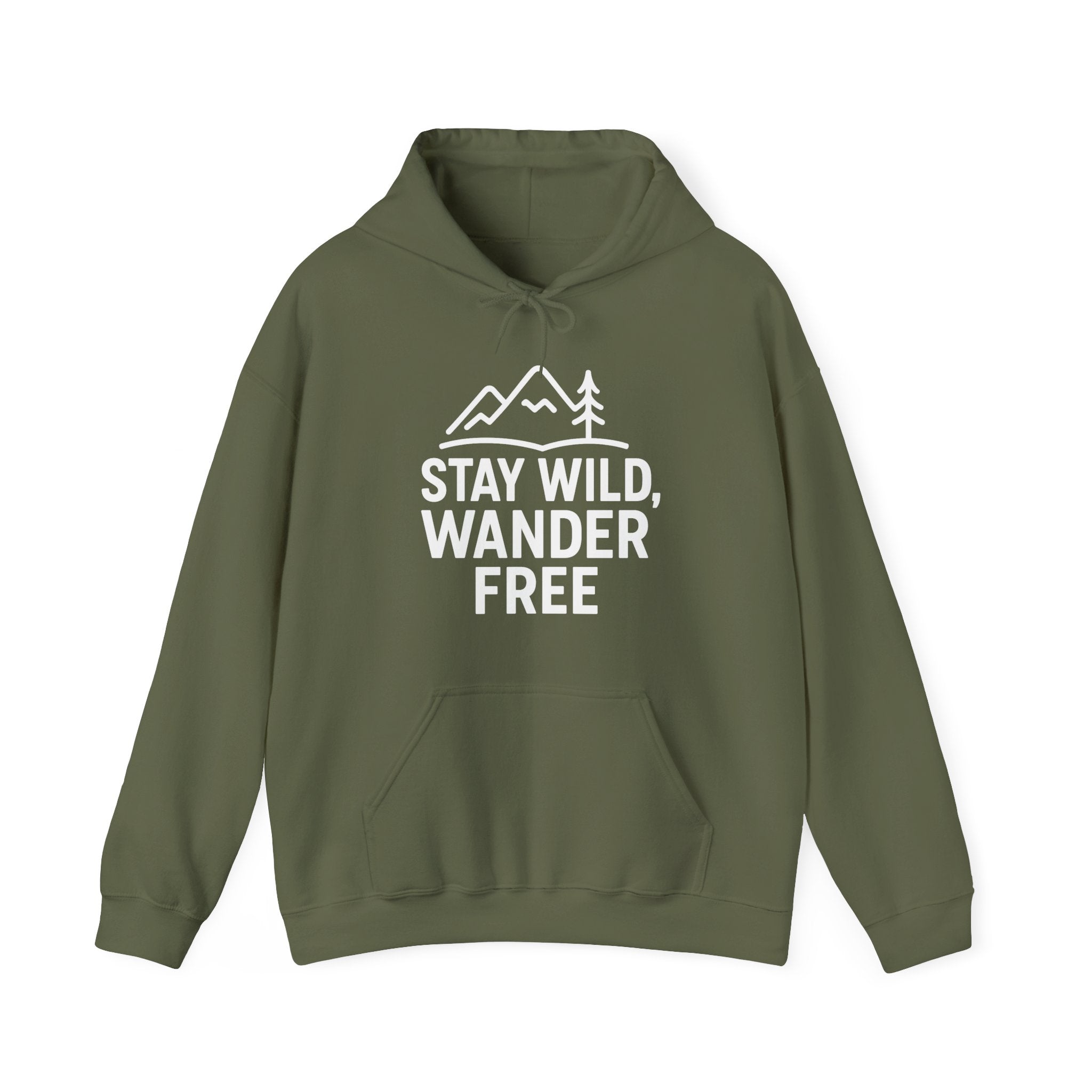 “Stay Wild, Wander Free” Hoodie – For the Soul That Never Settles