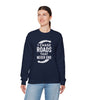 “I Chase Roads That Never End” Crewneck Sweatshirt – For the Wild-Hearted Explorer