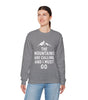 Mountain Crewneck Sweatshirt – “The Mountains” Graphic