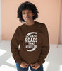 Road-Trip Crewneck Sweatshirt – “I Chase Roads That Never End”