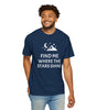 “Find Me Where the Stars Shine” Graphic Tee – For the Dreamers Who Chase the Night Sky