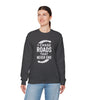 “I Chase Roads That Never End” Crewneck Sweatshirt – For the Wild-Hearted Explorer